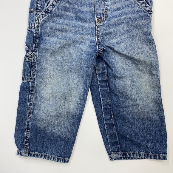 OshKosh B'gosh Denim Overalls 24M - Picture 3 of 9